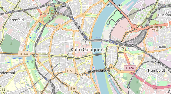 Tagungshotels auf Karte