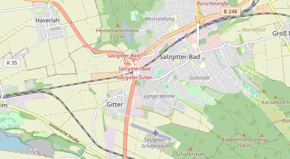 Tagungshotels auf Karte