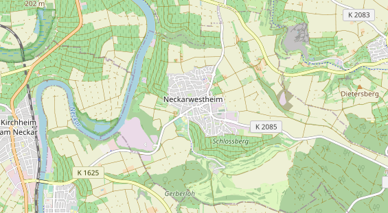 Eventlocations auf Karte