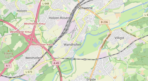 Eventlocations auf Karte