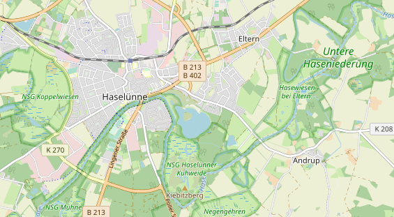 Tagungshotels auf Karte