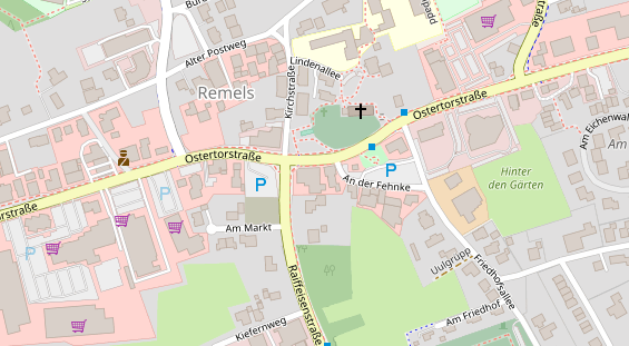 Veranstaltungstechnik auf Satellitenbild