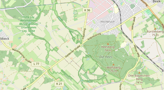 Eventlocations auf Karte