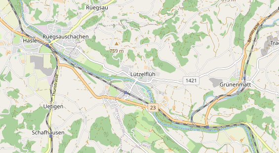Eventlocations auf Karte