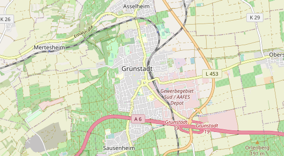 Eventlocations auf Karte