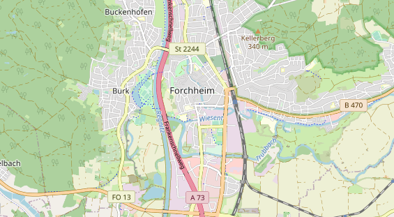 Tagungshotels auf Karte