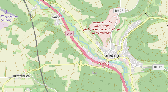 Tagungshotels auf Karte