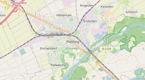 Tagungshotels auf Karte