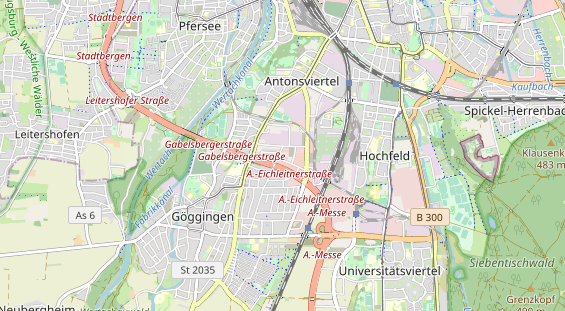 Eventlocations auf Karte