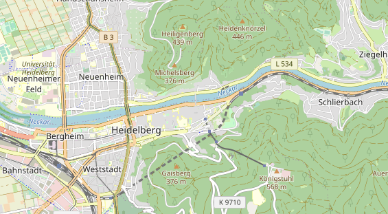 Tagungshotels auf Karte