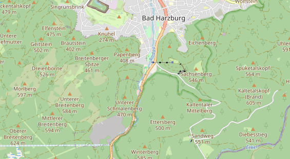 Tagungshotels auf Karte