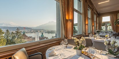 Eventlocations - Hoteleinrichtungen: Wäscheservice - Scala Restaurant - Art Deco Hotel Montana - Bankett und Hochzeits-Location