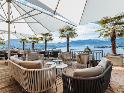Eventlocations - Tagungstechnik im Haus: Leinwände - Schweiz - MONTANA Beach Club - Art Deco Hotel Montana - Bankett und Hochzeits-Location