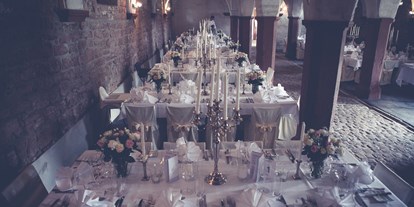 Eventlocations - Art des Caterings: Eventkoch - Hessen Nord - Hochzeit im Gewölbesaal - TJ Food GbR