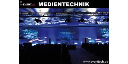 Eventlocations - Videotechnik: LED-Wand und Videowall - Baden-Württemberg - Medientechnik - EVENTtech Veranstaltungstechnik