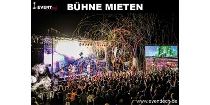 Eventlocations - Videotechnik: Bildschirme bis 65" - Baden-Württemberg - Bühne mieten - EVENTtech Veranstaltungstechnik