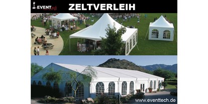 Eventlocations - Sound: Line-Arrays - Zeltverleih - EVENTtech Veranstaltungstechnik