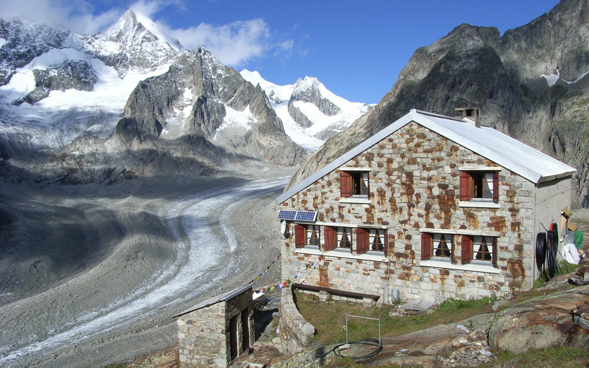 Eventlocation - SAC Oberaletschhütte