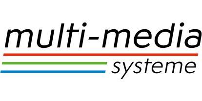 Eventlocations - Karlsruhe - Logo der multi-media systeme AG aus Walzbachtal bei Karlruhe. - multi-media systeme AG