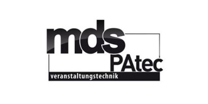 Eventlocations - Art der Veranstaltungen: Firmenpräsentation - Logo der MDS PAtec Veranstaltungstechnik GmbH aus München , Deutschland. Messen Event Corporate Veranstaltungen aus einer Hand - MDS PAtec Veranstaltungstechnik GmbH