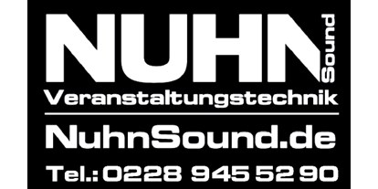 Eventlocations - Sound: Line-Arrays - NUHNsound Logo - NUHNsound