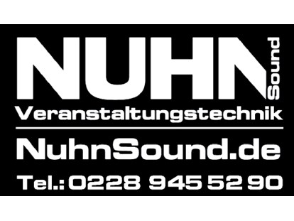 Eventlocations - Videotechnik: LED-Wand und Videowall - NUHNsound Logo - NUHNsound