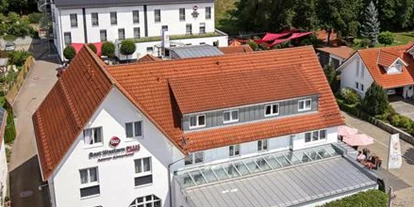 Eventlocations - Zimmerausstattung: Terrasse/Balkon - Dinkelsbühl - Aalener Römerhotel am Weltkulturerbe Limes