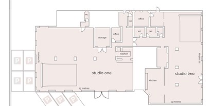 Eventlocations - Locationtyp: Kochstudio - Unterföhring - grundriss - nakedstudios