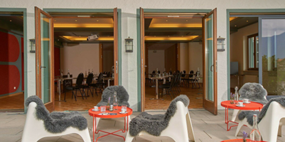Eventlocations - Zimmerausstattung: Terrasse/Balkon - Bayern - Bussi Baby Hotel & Bar