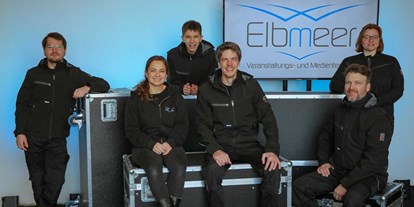 Eventlocations - IT: Zentrale Medienannahme - Wir sind Elbmeer - Elbmeer Veranstaltungs- und Medientechnik