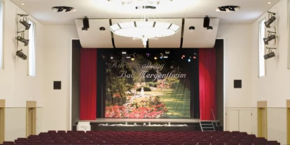 Eventlocations - Location für:: Konzert - Eisingen (Landkreis Würzburg) - Gr. Kursaal Reihenbestuhlung - Kurhaus-Kursaal