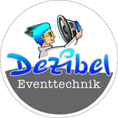 Eventlocation - Logo der Firma Dezibel Eventtechnik - Dezibel Eventtechnik