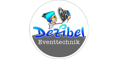 Eventlocations - Videotechnik: Livestreaming - Logo der Firma Dezibel Eventtechnik - Dezibel Eventtechnik