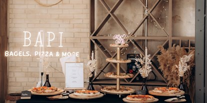 Eventlocations - Art der Veranstaltungen: Mitarbeiterveranstaltung - Hochzeits/Eventcatering  - BAPI Bagels,Pizza&more
