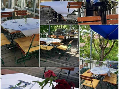 Eventlocations - Gastronomie: Bar - Unsere überdachte Sonnenterrasse - Hotel "Zur Post" Mengkofen