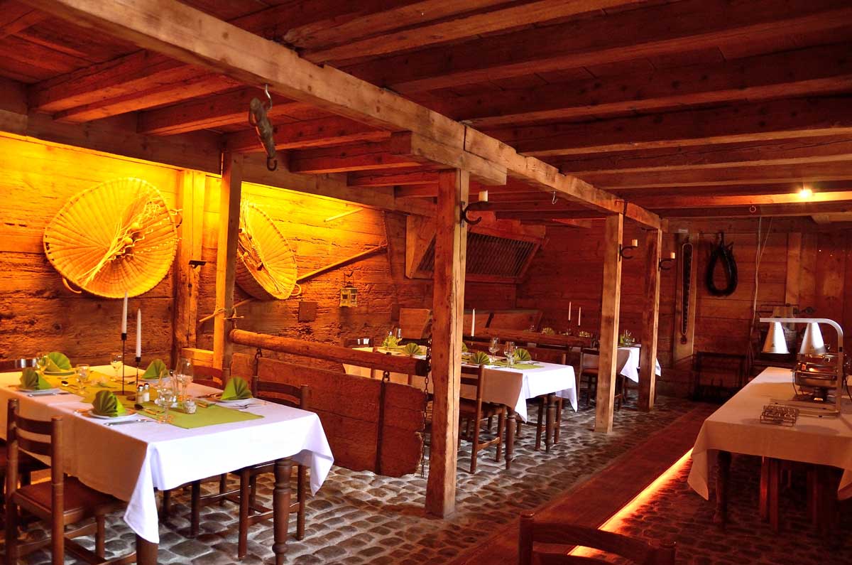 Eventlocations - Wengen - Pferdestall - Eventlokal zur Sattelkammer