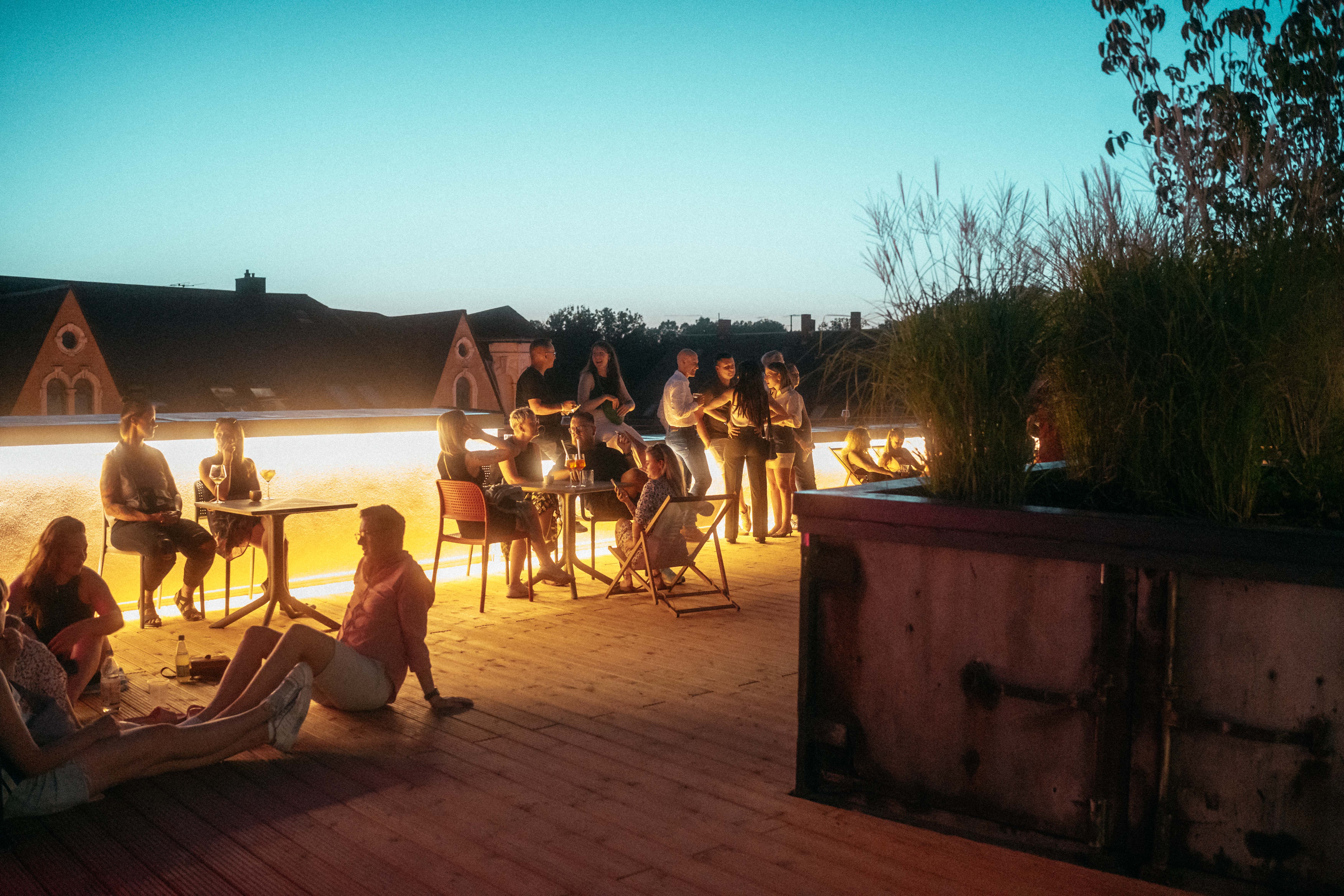 die fabrik chemnitz Veranstaltungsräume Dachterrasse