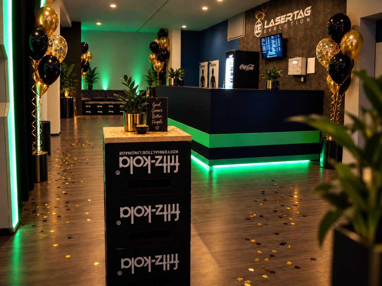 Eventlocations - Solingen - Lobby - Lasertag Evolution