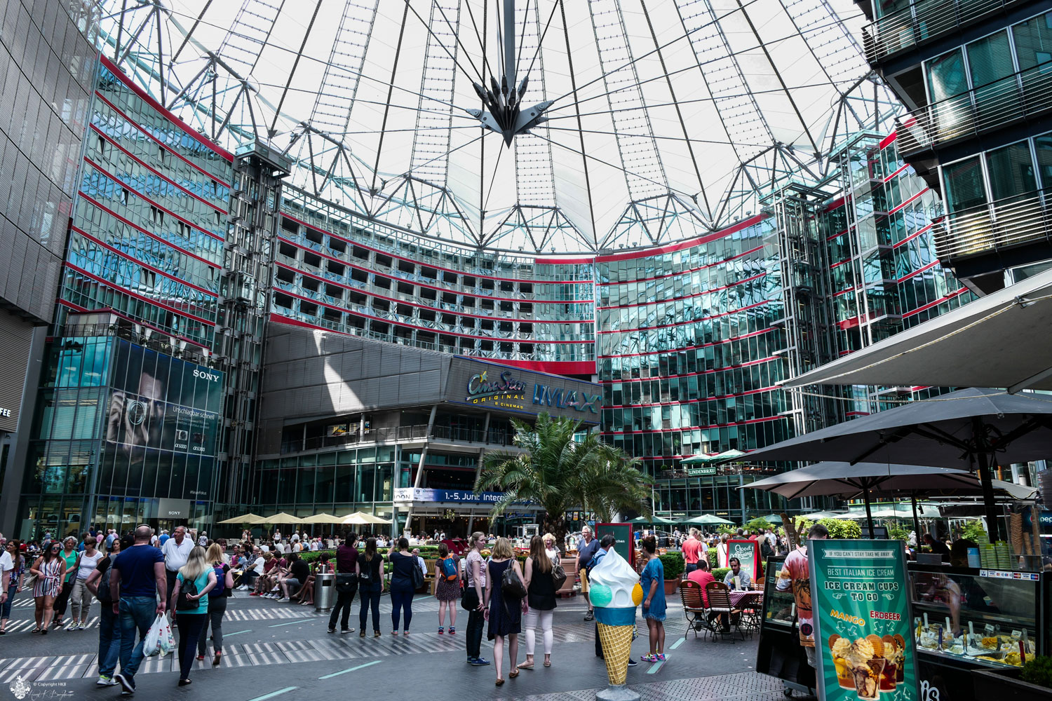 Eventlocation: Sony Center am Potsdamer Platz