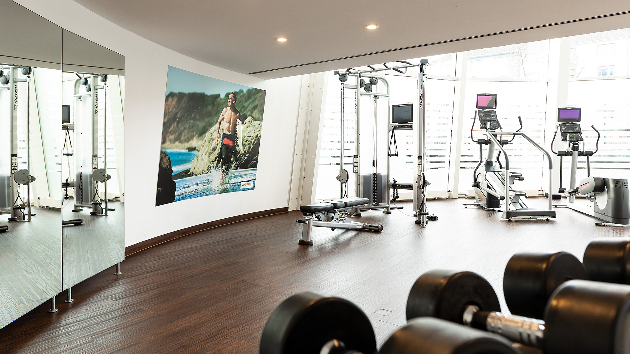 Tagungshotel: Fitnessbereich  - Dorint Kongresshotel Mannheim