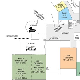 Tagungshotel: Räumeplan für Ihre Veranstaltung - Waldhotel Schäferberg