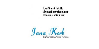 Eventlocations - Portfolio: Artisten - Berlin - Jana Korb