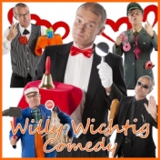 Eventlocations - Portfolio: Clowns & Comedians - Willy Wichtig