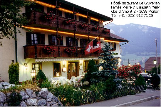 Eventlocations - Schweiz - Hôtel-Restaurant Le Gruyérien