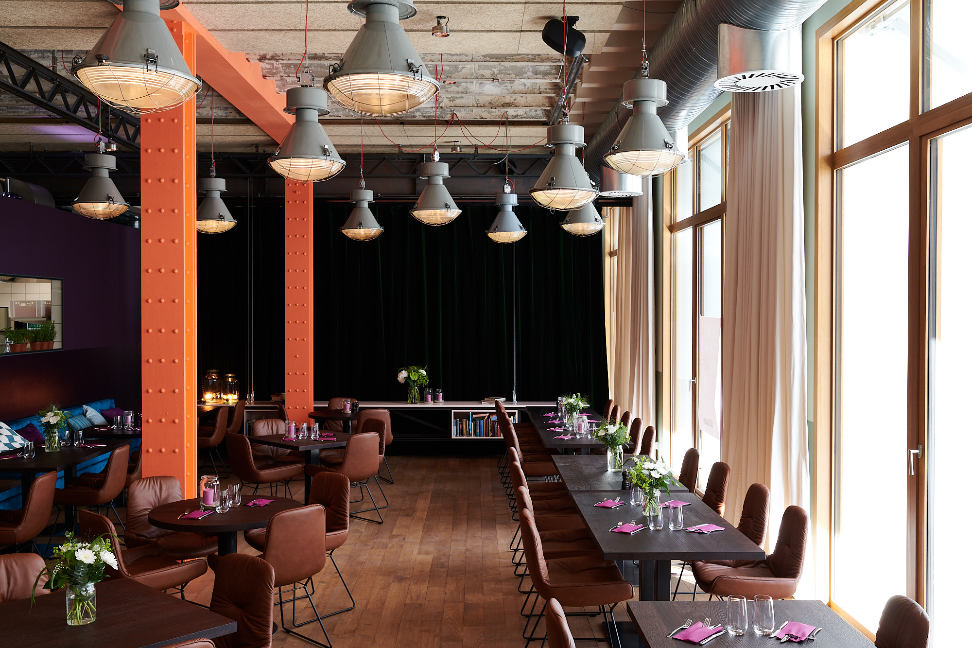 Eventlocations - Schaffhausen - Restaurant Grünerbaum - Industrial Chic am Rheinfall