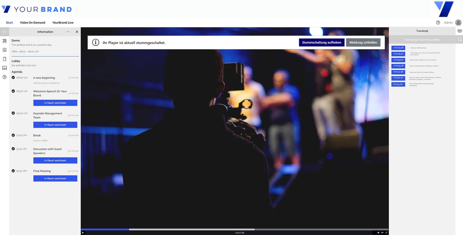 Eventlocations - STREAMBOXY