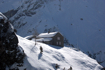 Eventlocation: Berghütte Adula CAS