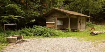 Eventlocations - Sumiswald - Junkernholz-Hütte, Waldhütte 