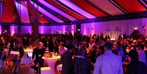 Eventlocations - Abendveranstalltung in einem extra errichteten Zelt mit rund 1000 Gästen - B&B Technik + Events GmbH - Mainz