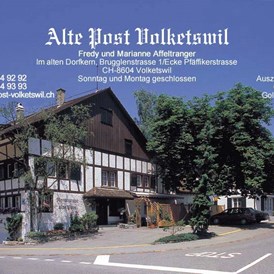 Eventlocation: Restaurant alte Post in Volketswil